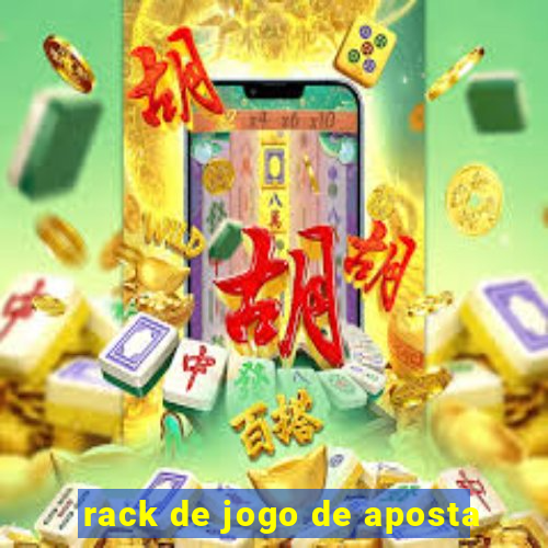 rack de jogo de aposta